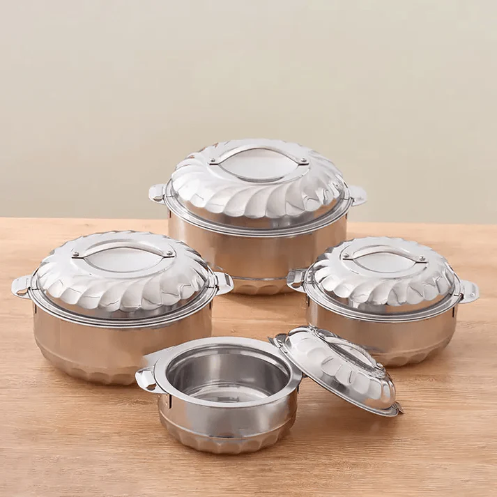 4-Piece Freshbox Double Deck Food Warmers
