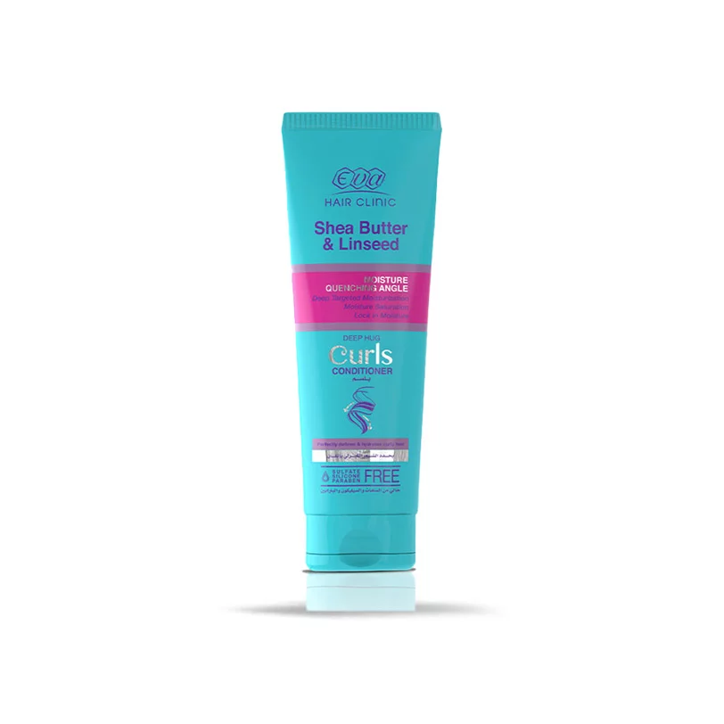 Eva Hair Clinic Curls Conditioner Shea Butter & Linseed 230 Ml -
