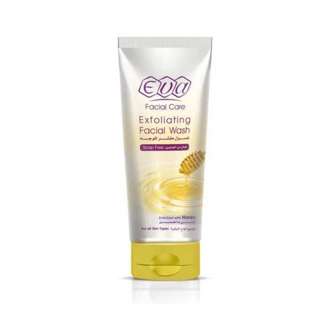Eva Exfoliating Facial Wash With Honey, 150 Ml -
