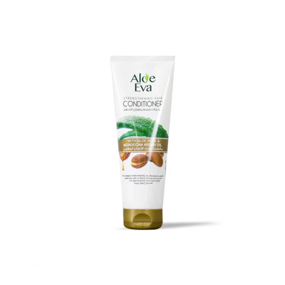 Aloe Eva Strengthening Hair Conditioner with Aloe Vera & Moroccan Argan Oil - 6223004376030