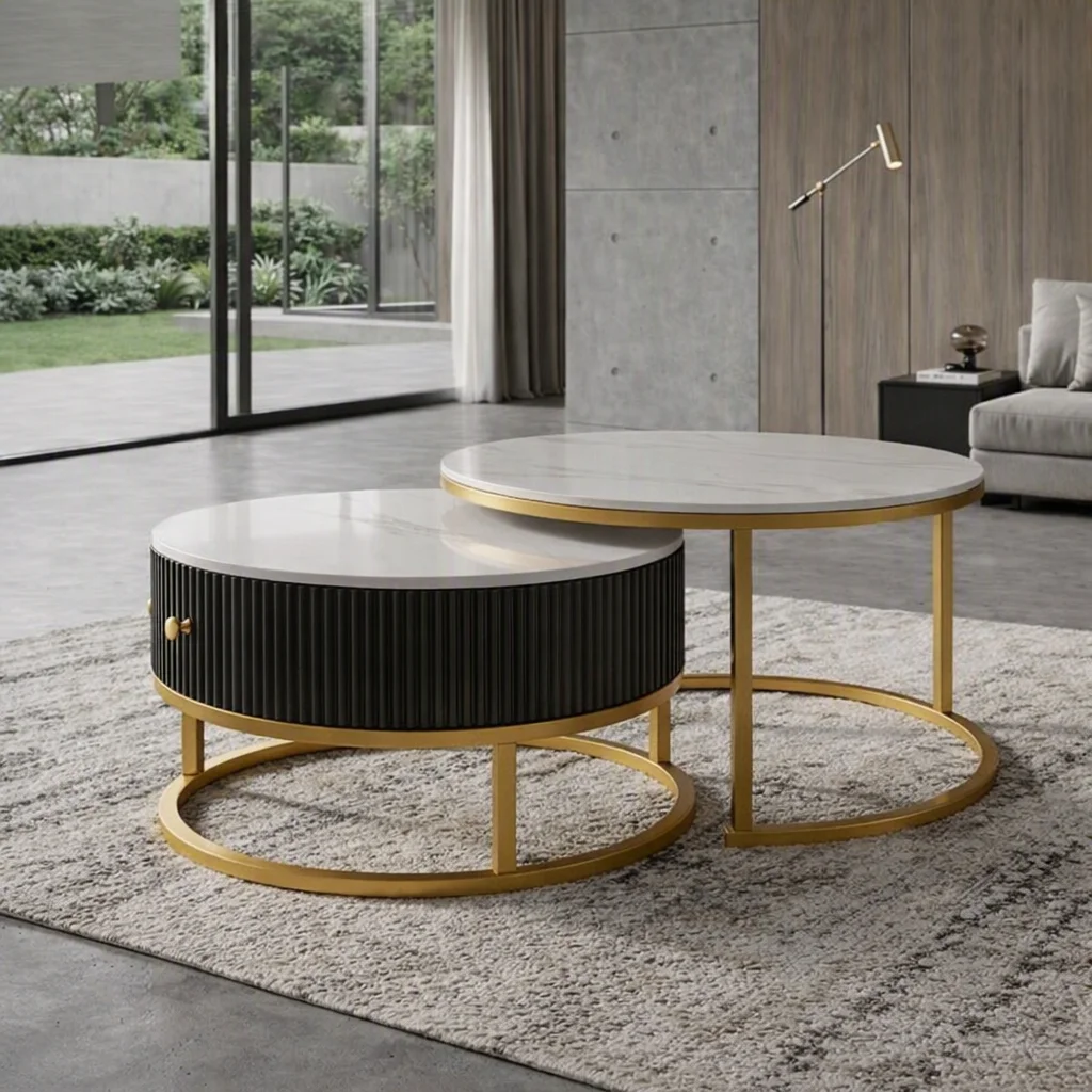 Dual‑Piece Coffee Table – Model 303