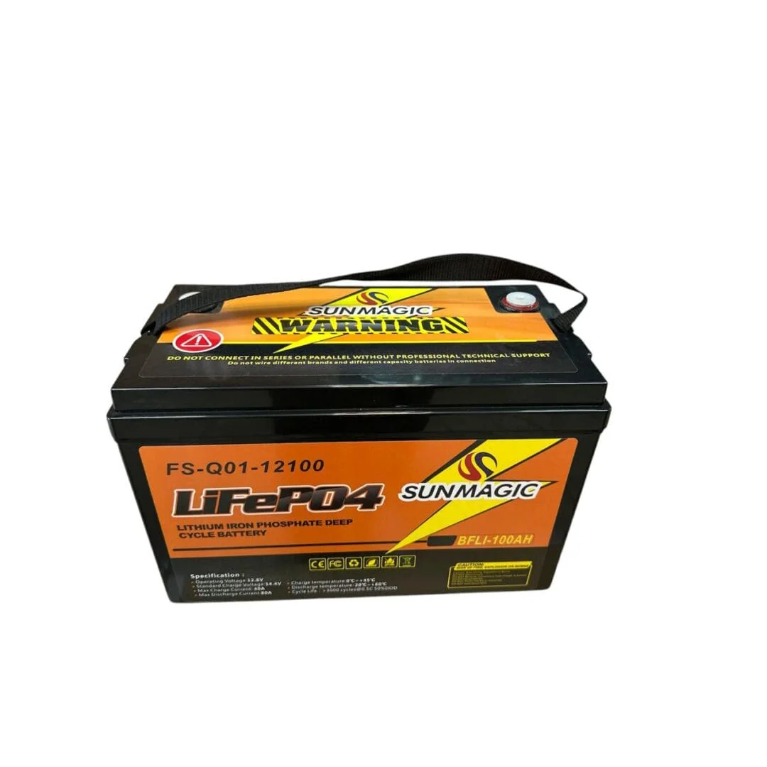 Sunmagic LiFePO4 Lithium Battery FS‑Q01‑12100