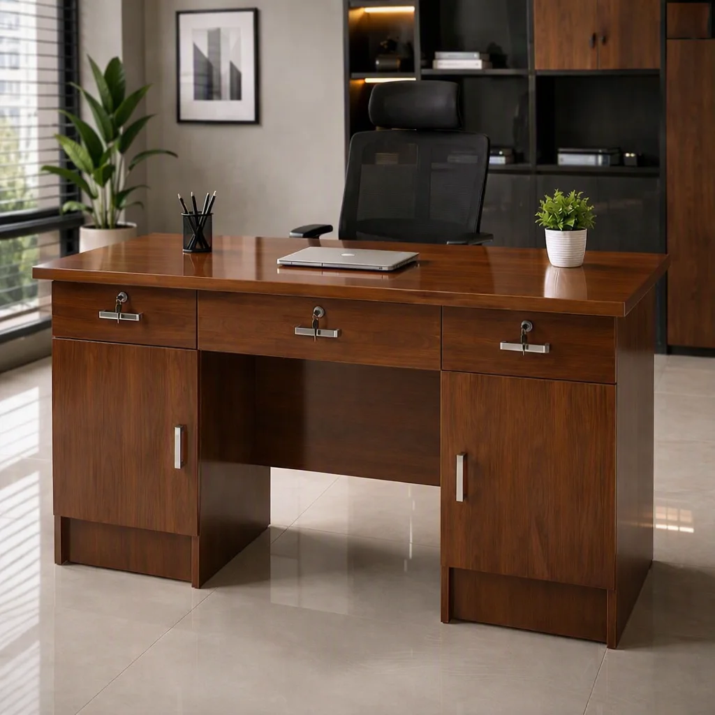 Wooden Office Desk – Model 140